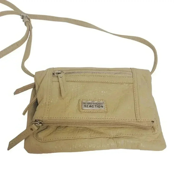 Kenneth Cole Reaction Tan Crossbody - Picture 1 of 12